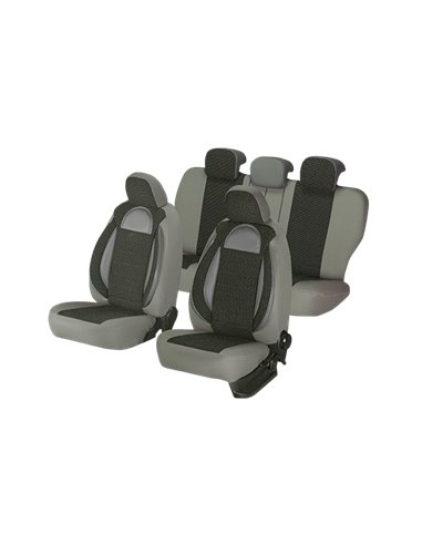 SET HUSE SCAUN RACING GRI