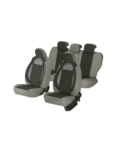 SET HUSE SCAUN RACING GRI