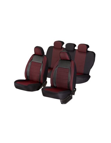 SET HUSE SCAUN ELEGANCE ROSU