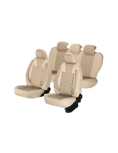 SET HUSE SCAUN LUXURY BEJ
