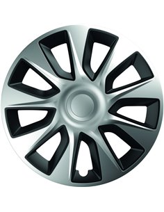 SET CAPACE ROTI 17' SILVER&BLACK STRATOS