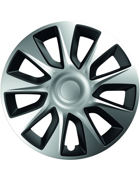 SET CAPACE ROTI 17' SILVER&BLACK STRATOS