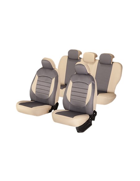 SET HUSE SCAUN URBAN GRI - BEJ