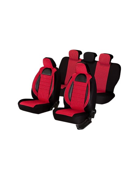 SET HUSE SCAUN RACING ROSU