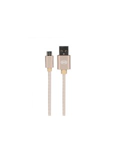 CABLU DE DATE PREMIUM MICRO USB GOLD 1M