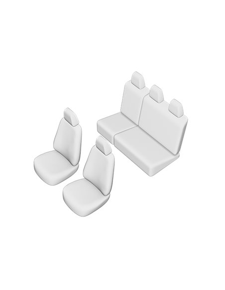 SET HUSE SCAUN VOLKSWAGEN CADDY 2004-2011 (BANCHETA FRACTIONATA)