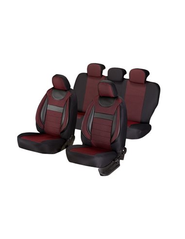 SET HUSE SCAUN DYNAMIC ROSU
