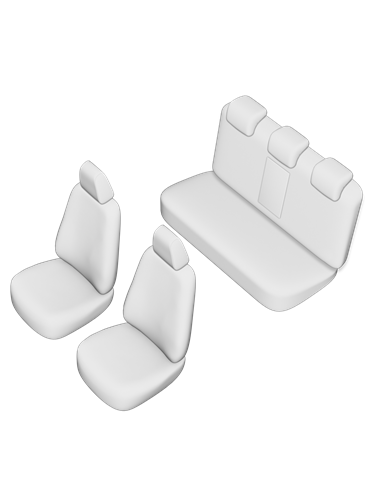 SET HUSE SCAUN CITROEN C 4 2005-2011 CU TETIERE SPATE IN FORMA DE L