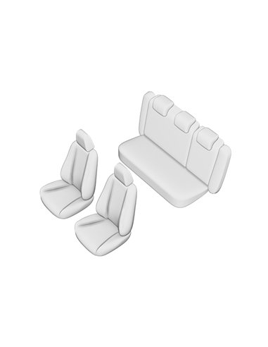 SET HUSE SCAUN KIA PRO-CEED 2008-2012 (BANCHETA FRACTIONATA)