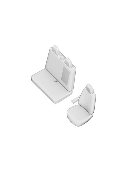 SET HUSE SCAUN VOLKSWAGEN CRAFTER (2+1) 2007-2014