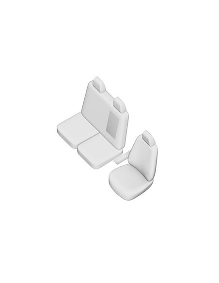 SET HUSE SCAUN IVECO DAILY (2+1) 2015-