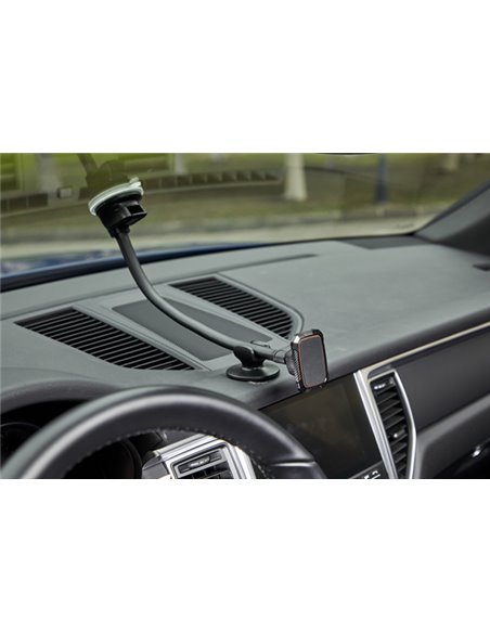 SUPORT TELEFON MAGNETIC AUTO CU FIXARE PE PARBRIZ CU VENTUZA