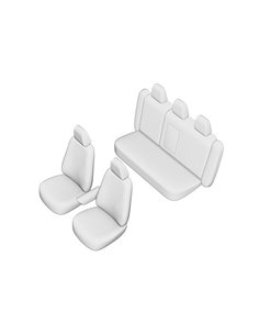 SET HUSE SCAUN TOYOTA COROLLA 2007-2013 (BANCHETA FRACTIONATA)