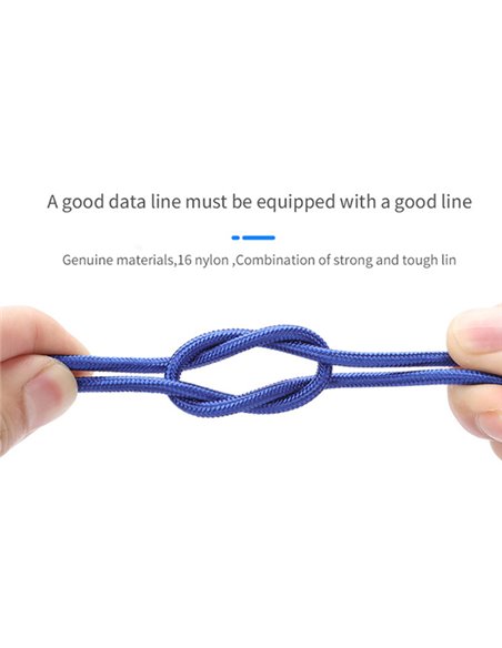 CABLU DATE INCARCARE 3IN1 FAST CHARGE 3.0 USB LA MICRO USB/TYPE-C/LIGHTNING 1.5M 3A NEGRU