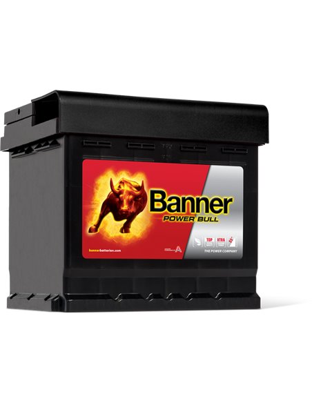 BANNER Power Bull 12V 50Ah 450A - Borna Normala (dreapta +)