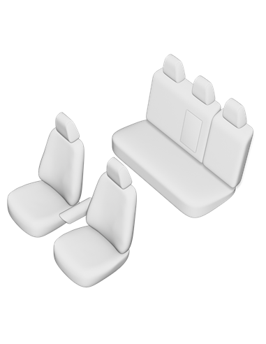 SET HUSE SCAUN TOYOTA COROLLA 2013-2018 (BANCHETA FRACTIONATA)