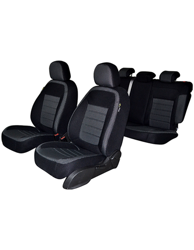 SET HUSE SCAUN SEAT TOLEDO 2013- (BANCHETA FRACTIONATA) CU TETIERE SPATE IN FORMA DE L