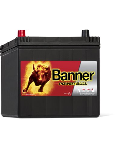 BANNER Power Bull 12V 60Ah 510A - Borna Inversa (stanga +)