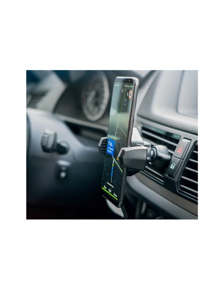 SUPORT TELEFON 4.7' - 6.5' CU INCARCARE WIRELESS QI , CU ARTICULATIE ROTATIVA 360