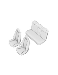 SET HUSE SCAUN SEAT ATECA 2016- (BANCHETA FRACTIONATA)