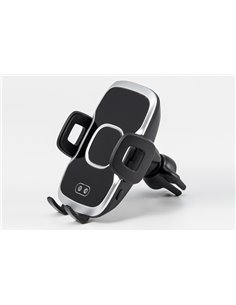 SUPORT TELEFON AUTO SMART CU INCARCARE WIRELESS FAST CHARGE SI FIXARE IN GRILA DE VENTILATIE