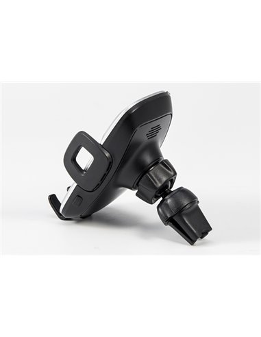 SUPORT TELEFON AUTO SMART CU INCARCARE WIRELESS FAST CHARGE SI FIXARE IN GRILA DE VENTILATIE
