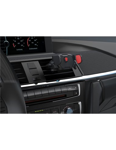 SUPORT TELEFON AUTO EXTENSIBIL 58-95 MM CU PRINDERE IN GRILA DE VENTILATIE