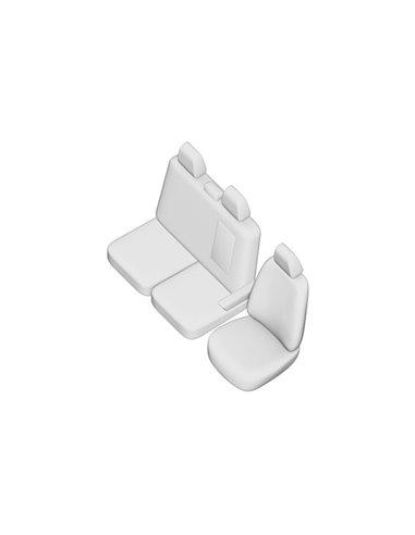 SET HUSE SCAUN FORD TRANSIT CUSTOM (2+1) 2012-