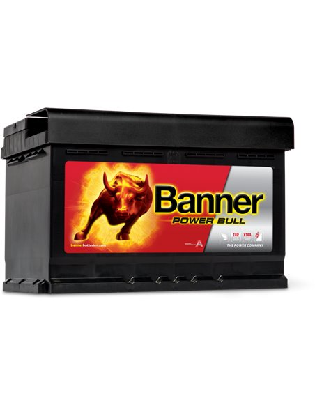 BANNER Power Bull 12V 74Ah 680A - Borna Normala (dreapta +)