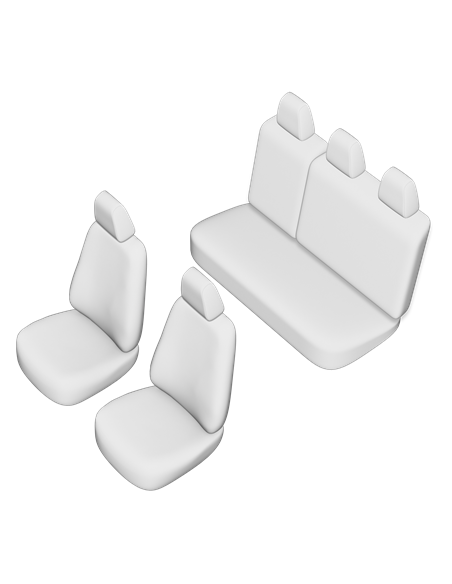 SET HUSE SCAUN DACIA DUSTER 2014 -2017 (BANCHETA FRACTIONATA)