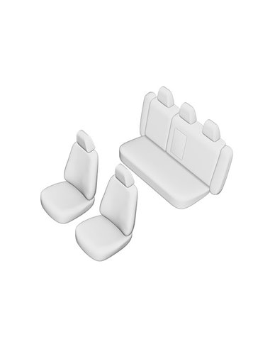 SET HUSE SCAUN BMW SERIA 1 2004-2010 (BANCHETA FRACTIONATA)