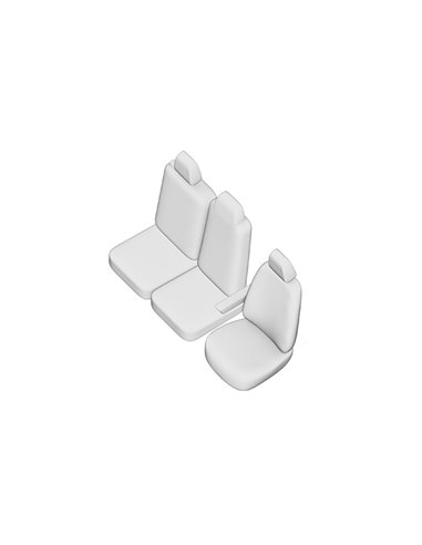 SET HUSE SCAUN NISSAN NV400 (2+1) 2011-