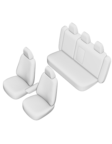 SET HUSE SCAUN HONDA CIVIC 2007-2012 (BANCHETA FRACTIONATA)