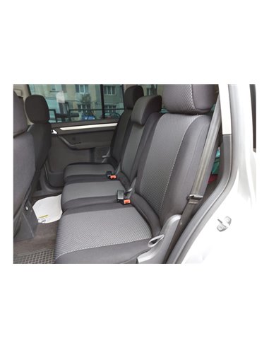 SET HUSE SCAUN VW TIGUAN 2008-2011 (BANCHETA FRACTIONATA. MASUTA CAFEA ) CU TETIERE SPATE IN FORMA DE L