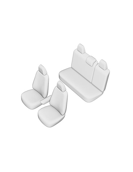 SET HUSE SCAUN DACIA SANDERO 2020- (BANCHETA FRACTIONATA)