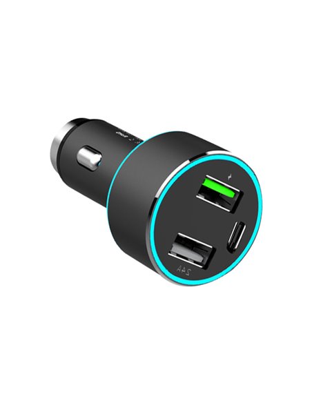 INCARCATOR AUTO 1xUSB QC3.0 + 1xUSB 2.4A + 1xUSB Type-C 42W