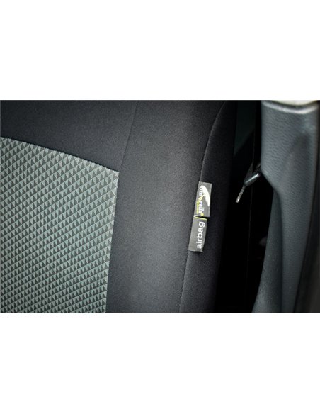 SET HUSE SCAUN VOLKSWAGEN PASSAT 2015- (BANCHETA FRACTIONATA) CU TETIERELE SPATE IN FORMA DE L