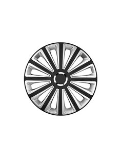 SET CAPACE ROTI 15' SILVER&BLACK CU INEL CROMAT TREND