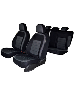 SET HUSE SCAUN PEUGEOT 308 HATCH 2014- (BANCHETA FRACTIONATA) CU TETIERE SPATE IN FORMA DE L