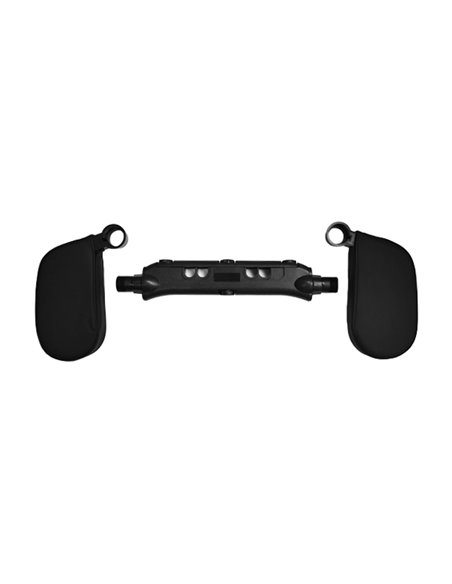 SUPORT TETIERA AUTO REGLABIL. PIELE ECOLOGICA NEAGRA