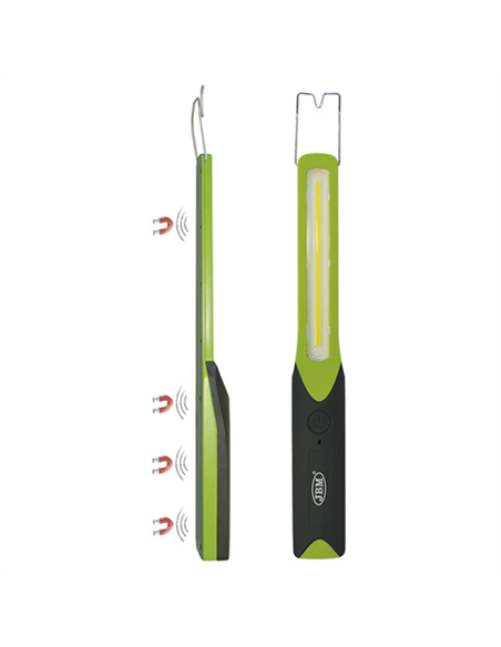 LAMPA PORTABILA SLIM LED C.O.B. CU BATERIE REINCARCABILA