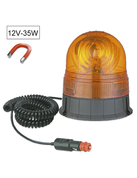 GIROFAR CU CABLU MAGNETIC H1 12V 35W