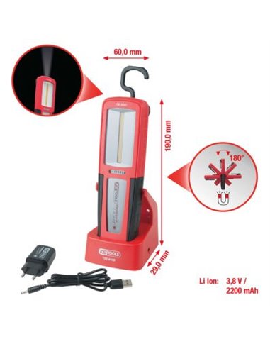 LAMPA DE MANA PERFECTLIGHT. 500 LUMENI
