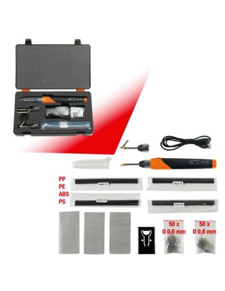 SET REPARATIE DIN MATERIAL PLASTIC CU ACUMULATOR. 134 PIESE
