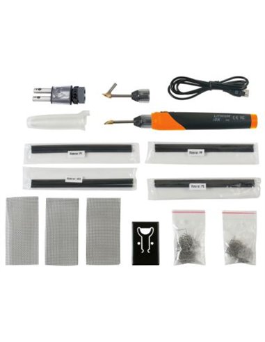 SET REPARATIE DIN MATERIAL PLASTIC CU ACUMULATOR. 134 PIESE