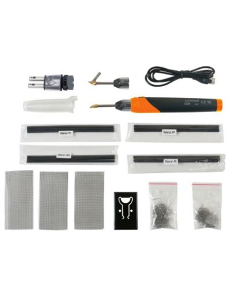 SET REPARATIE DIN MATERIAL PLASTIC CU ACUMULATOR. 134 PIESE