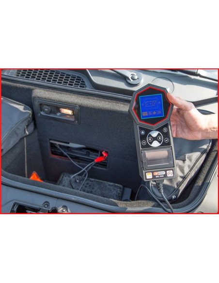 TESTER DIGITAL PENTRU BATERIE SI SISTEM DE INCARCARE 12V/24V CU IMPRIMANTA INTEGRATA