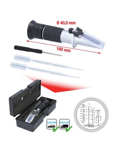 REFRACTOMETRU - APARAT OPTIC PENTRU VERIFICAREA LICHIDULUI BATERIEI. ANTIGELULUI SI ADBLUE
