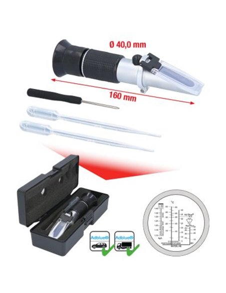 REFRACTOMETRU - APARAT OPTIC PENTRU VERIFICAREA LICHIDULUI BATERIEI. ANTIGELULUI SI ADBLUE