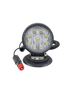 PROIECTOR DE LUCRU CU LED. ROTUND. LUMINA CONCENTRATA. BAZA MAGNETICA